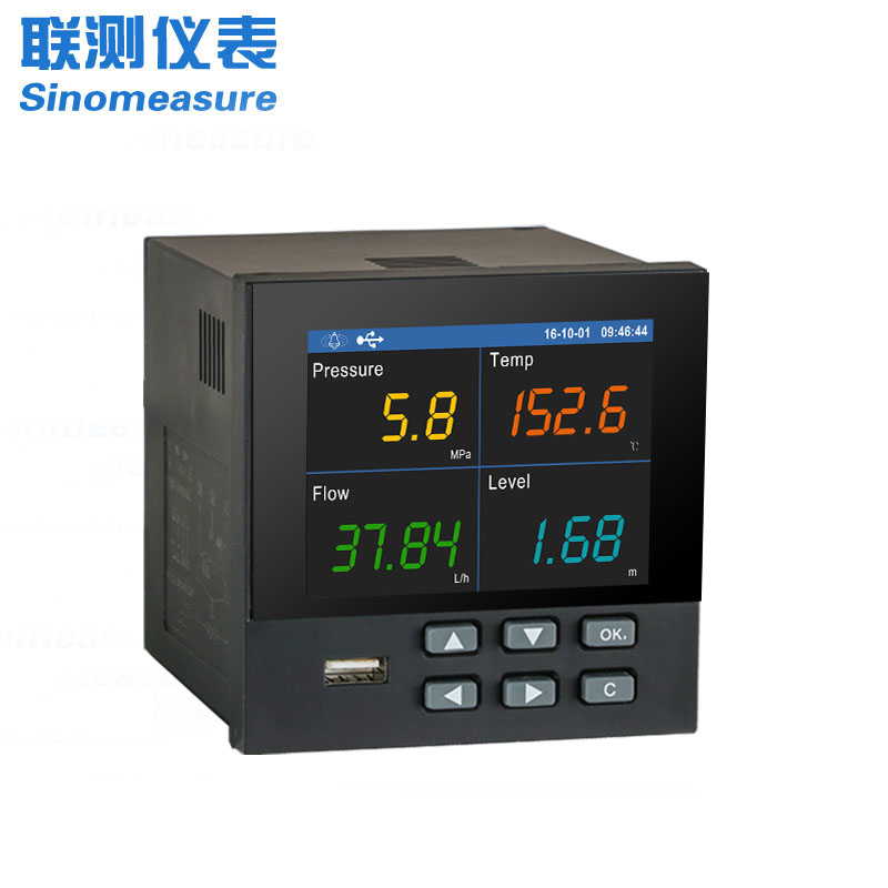 联测_SIN-R9600_彩屏无纸记录仪_1-18路输入